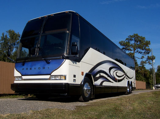 50 Passenger Van Hool Motorcoach